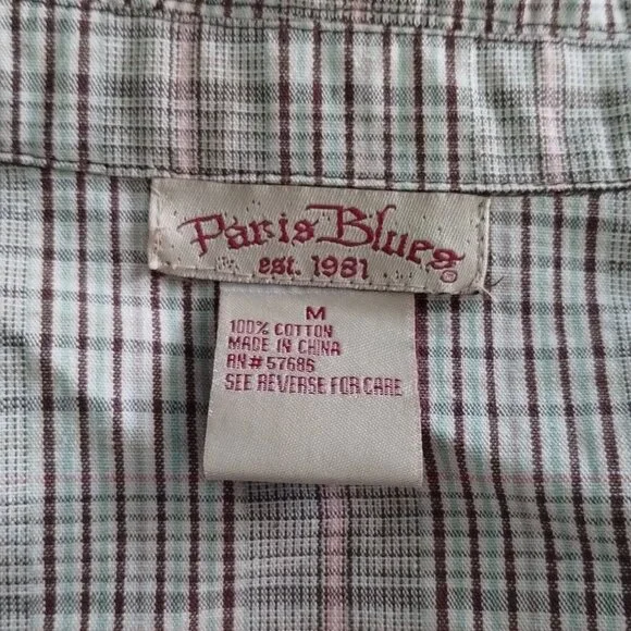 Paris Blues Plaid Coat - Picture 10 of 10